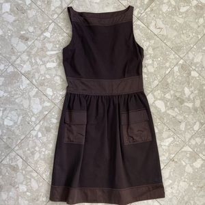 Diane von Furstenberg Brown Dress
